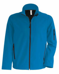 Kariban Férfi kabát Kariban KA401 Softshell Jacket -3XL, Aqua Blue