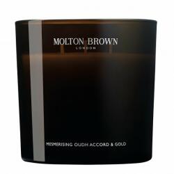 Molton Brown Mesmerising Oudh Accord & Gold Luxury Scented Candle Illatgyertya 600 g