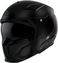 MT Helmets MT Streetfighter SV S Solid A1 nyitott bukósisak arcmaszkkal matt fekete