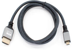 Thunder Germany C4KMC-1 4K Type D Micro HDMI kábel [HDMI papa - Micro HDMI papa] (1 m) - mkaudio