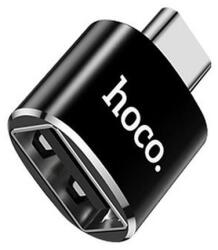  Adapter: Hoco UA5 - USB / TYPE-C (USB-C), fekete adapter