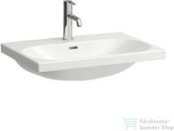 Laufen Lua 65x46 cm-es csiszolt aljú mosdó egy csaplyukkal, LCC bevonattal, H8160844001041 (H8160844001041)