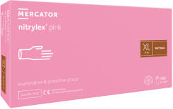 Mercator Medical Nitril kesztyű Pink púdermentes 100db - XL - Mercator Medical