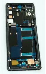  NBA001LCD101120027703 Gyári TCL 20 Pro 5G fekete LCD kijelző érintővel kerettel előlap (NBA001LCD101120027703)