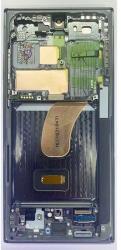 Samsung GH82-30466A Gyári Samsung Galaxy S23 Ultra OLED kijelző érintővel fekete kerettel, előlap (GH82-30466A)