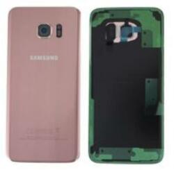 Samsung GH82-11346E Gyári akkufedél hátlap - burkolati elem Samsung Galaxy S7 Edge, rózsaszín (GH82-11346E)