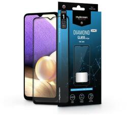 MyScreen LA-2118 Samsung Galaxy A32 5G edzett üveg képernyővédő fólia - Myscreen protector diamond glass Lite Edge2.5D fekete (LA-2118)