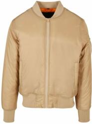 Build Your Brand Meleg férfi bomber dzseki - Bézs | 3XL (BY030-11000343547)