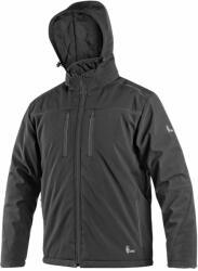 CXS Férfi téli softshell kabát CXS NORFOLK - Fekete | 4XL (1220-016-800-98)