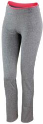 SPIRO Pantaloni fitness femei - Închis prespălat / coral | 2XS (SPIRO-S275F-1000158818)