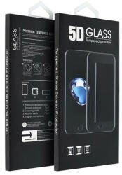 Utángyártott Samsung Galaxy A23 5G, 5D Full Glue hajlított tempered glass kijelzővédő üvegfólia, fekete - redmobilshop