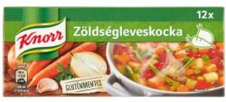 Knorr Ételízesítő KNORR Zöldségleveskocka 120g (67299173)