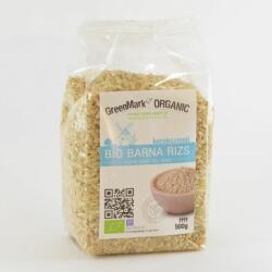GreenMark Organic bio barna rizs kerekszemű 500 g - vital-max