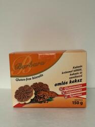 Barbara gluténmentes kakaókrémmel töltött omlós keksz 150 g - vital-max