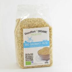 GreenMark Organic bio basmati barna rizs 500 g