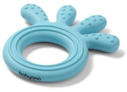 BabyOno Dințitor din silicon BabyOno - Caracatiță, albastru