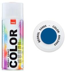 Beorol Vopsea spray acrilic, albastru, RAL5005, 400 ml, Beorol (740079) - casaplus