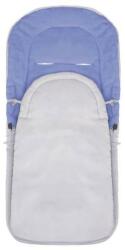 Springos Sac de dormit pentru copii, bebelusi, cu husa, gri si albastru, 90x43/35 cm, Springos (SB0036) - casaplus