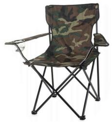 Strend Pro Scaun pliabil camuflaj pentru camping, gradina, pescuit, 85x53x85 cm (802145)