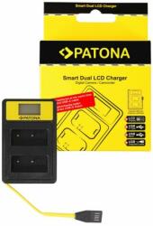 Patona Smart Dual LCD USB töltő Fuji NP-W126 HS30 EXR HS30EXR HS-30EXR HS33 - Patona (PT-141645) - smartgo
