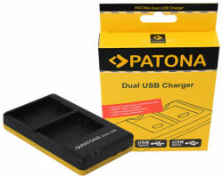 Patona Nikon EN-EL14, ENEL14 incl. Micro-USB cabel Dual Quick-akkumulátor / akku töltő - Patona (PT-1966) - smartgo