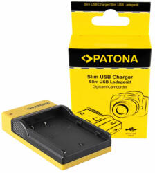 Patona Slim Micro-USB töltő Panasonic BLF19E DMWBLF19 DMW-BLF19 - Patona (PT-151656) - smartgo