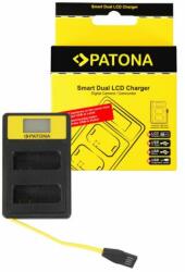 Patona Smart Dual LCD USB töltő Nikon EN-EL14 ENEL14 D3100 D3200 D5100 D5200 - Patona (PT-141622) - smartgo
