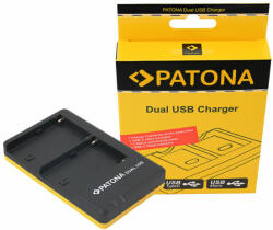 Patona Sony NP-FM500H FM500H Dual Quick-akkumulátor / akku töltő micro USB kábellel - Patona (PT-1951) - smartgo