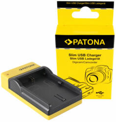 Patona Canon LP-E6 EOS 5D 60D 60Da 6D 7D 70D LP-E6 Mark II Slim Micro USB töltő - Patona (PT-151583) - smartgo