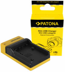 Patona Slim Micro-USB töltő Sony NP-FP50 NP-FH50 NP-FH70 NP-FH100 DCR-DVD92/EDCR - Patona (PT-151557) - smartgo
