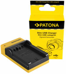 Patona Slim micro-USB Töltő Sony NP-FZ100 A7 III A7M3 Alpha 7 III A7 R III A7RM3 Alpha 7 R III A9 Alpha 9 FZ100 (PT-151683) - smartgo