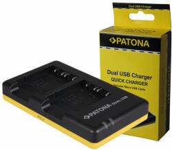 Patona Sony NP-BG1 DSC H55 H70 Dual töltő/gyorstöltő Micro-USB kábellel - Patona (PT-1940) - smartgo