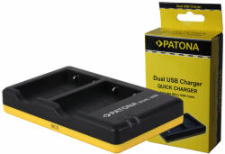 Patona Nikon EN-EL5+, ENEL5 Dual Quick-akkumulátor / akku töltő Micro-USB kábel - Patona (PT-1963) - smartgo