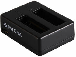 Patona SJCAM SJ7 SJ7000 Dupla Gyorstöltő Micro USB kábellel - Patona (PT-1933)