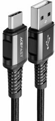 ACEFAST USB - USB Type C kábel, 1, 2m, 3A, fekete (C1-04-A-C-black) (C1-04-A-C-black) - smartgo