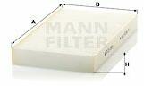 Mann-filter CU2951 Filtru, aer habitaclu