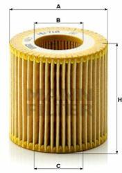 Mann-filter HU710x Filtru ulei