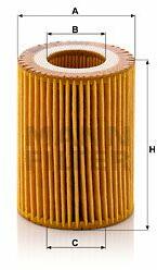 Mann-filter HU7003x Filtru ulei