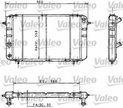 VALEO 730034 Radiator, racire motor