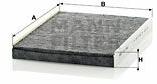 Mann-filter CUK2862 Filtru, aer habitaclu