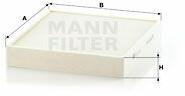 Mann-filter CU26010 Filtru, aer habitaclu