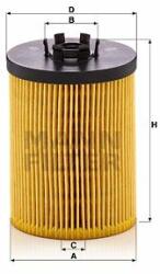 Mann-filter HU823x Filtru ulei