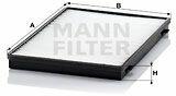 Mann-filter CU3943 Filtru, aer habitaclu