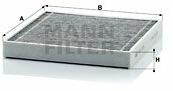 Mann-filter CUK2339 Filtru, aer habitaclu