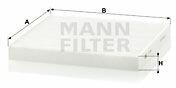Mann-filter CU2544 Filtru, aer habitaclu