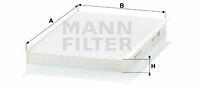 Mann-filter CU2629 Filtru, aer habitaclu