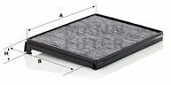 Mann-filter CUK33001 Filtru, aer habitaclu