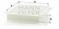 Mann-filter CU2338 Filtru, aer habitaclu