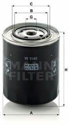 Mann-filter W1140 Filtru, sistem hidraulic primar