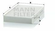 Mann-filter CU1629 Filtru, aer habitaclu